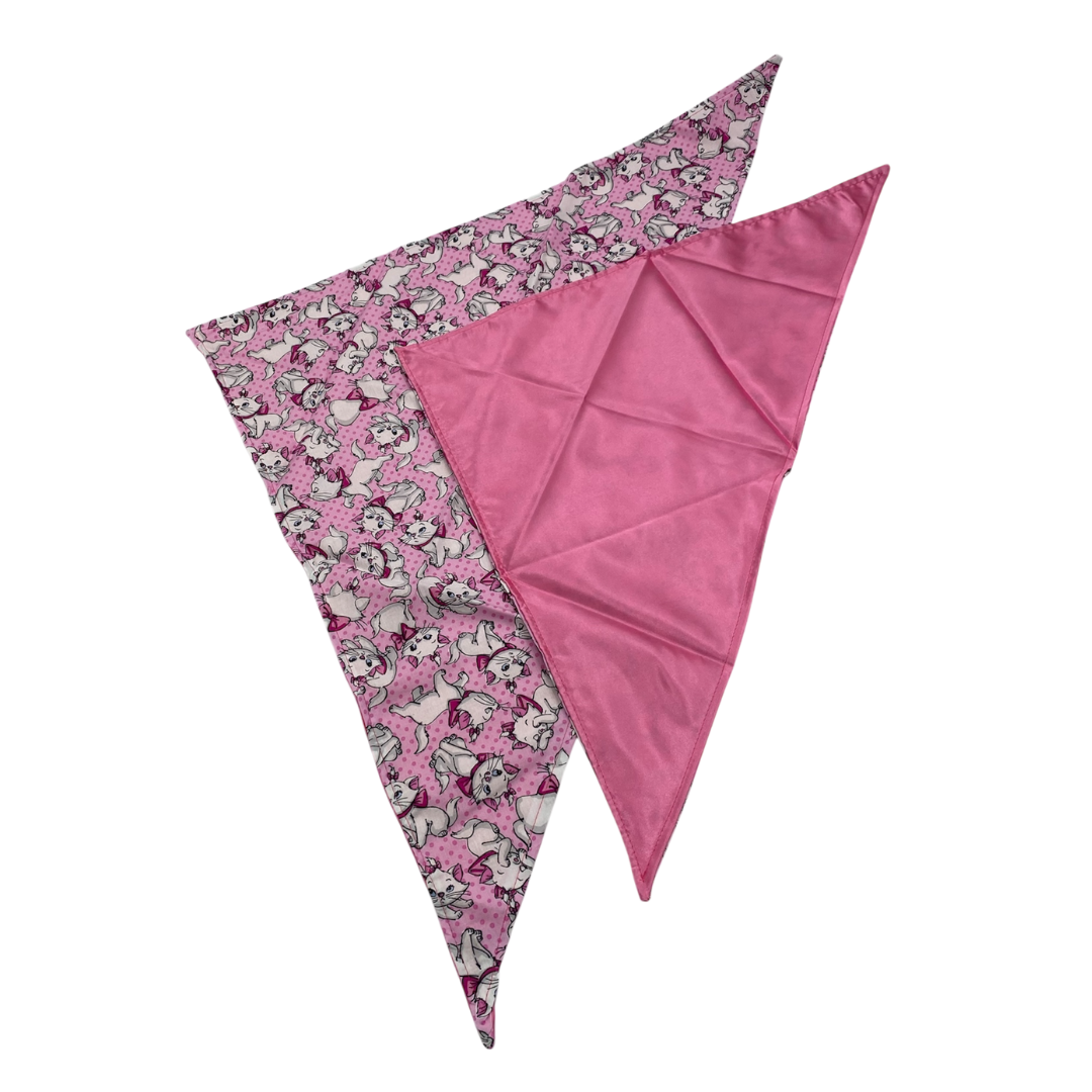 Luxe Satin Large Triangle Scarf