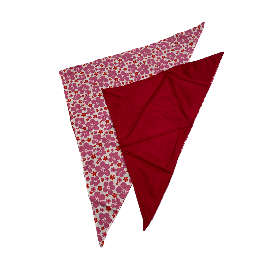 Luxe Satin Large Triangle Scarf